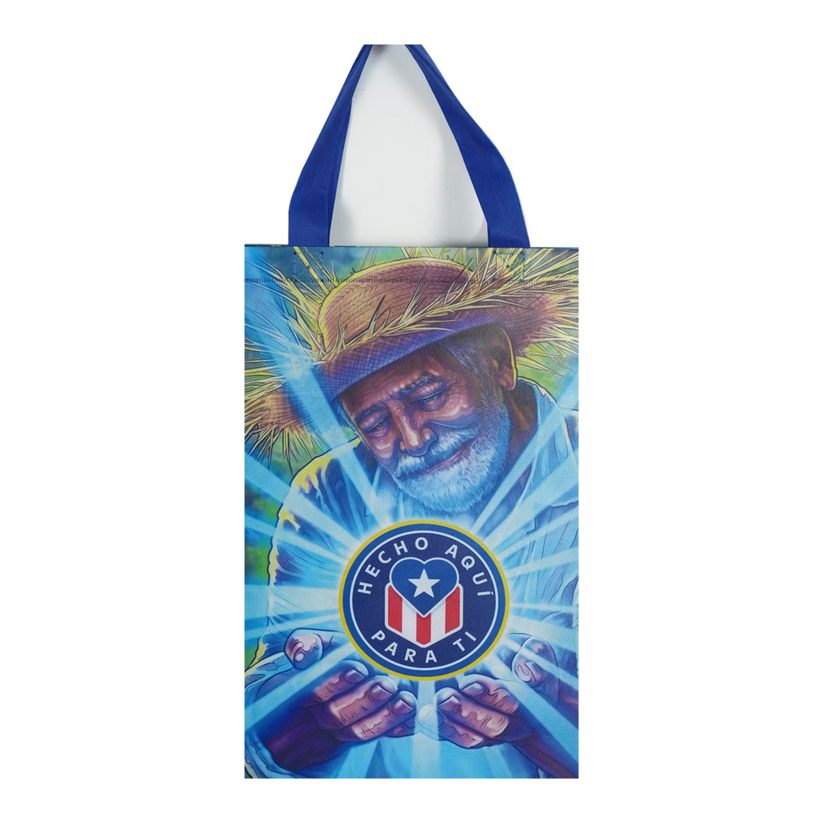 Raíces de Mi Tierra | Jíbaro Reusable Tote Bag