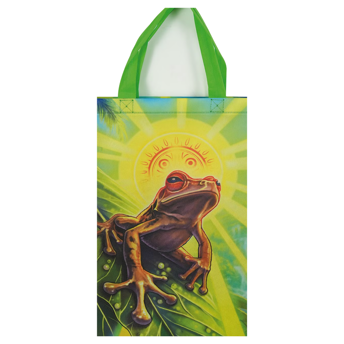 Coquí del Sol | Puerto Rico Reusable Tote Bag