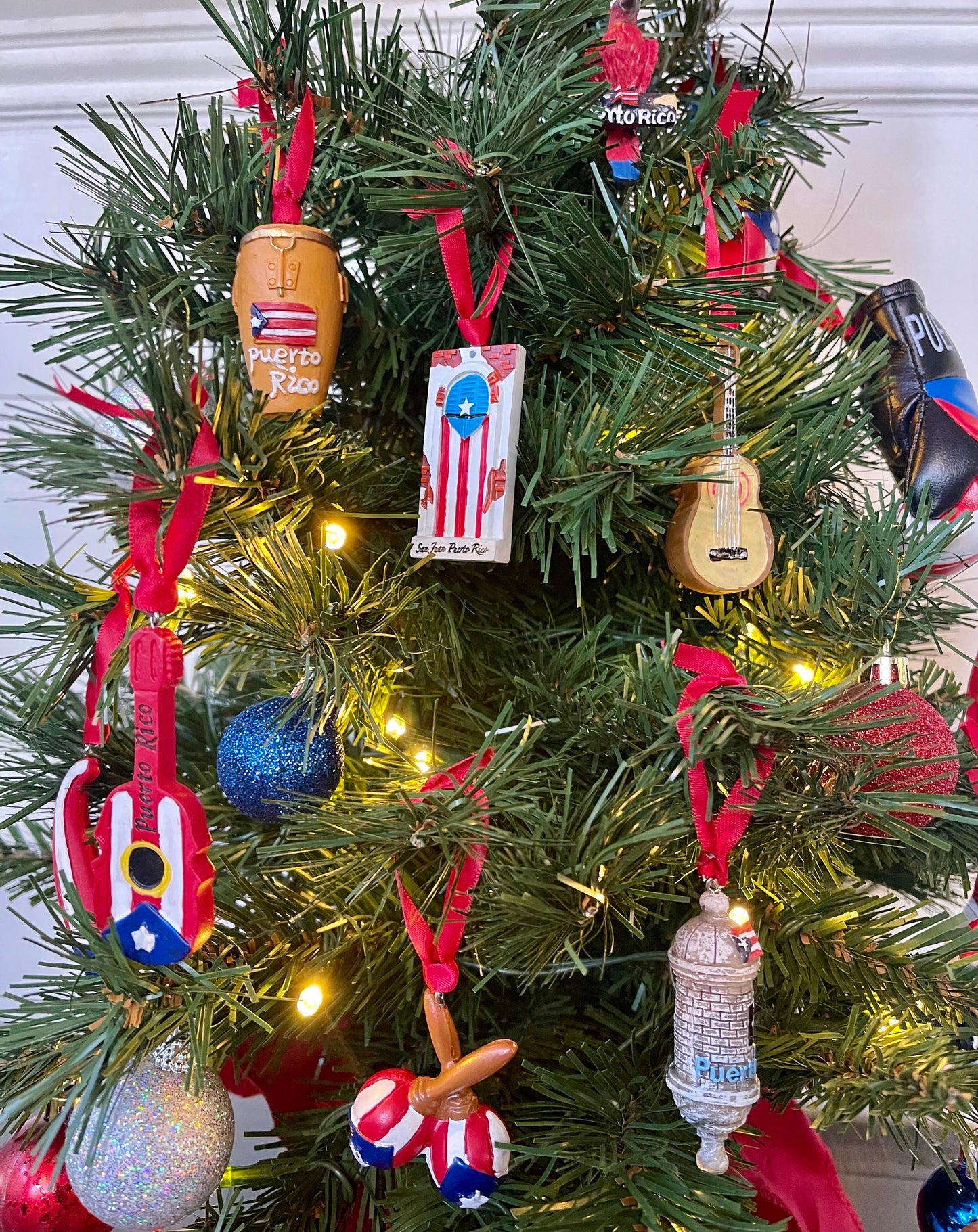 Puerto Rico Christmas Ornaments