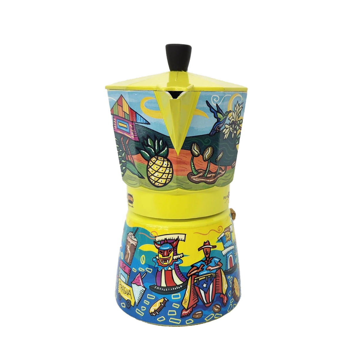 Yaucono - Coffee Pot (Greca) & a FREE 8 oz Yaucono Coffee - Limited Edition