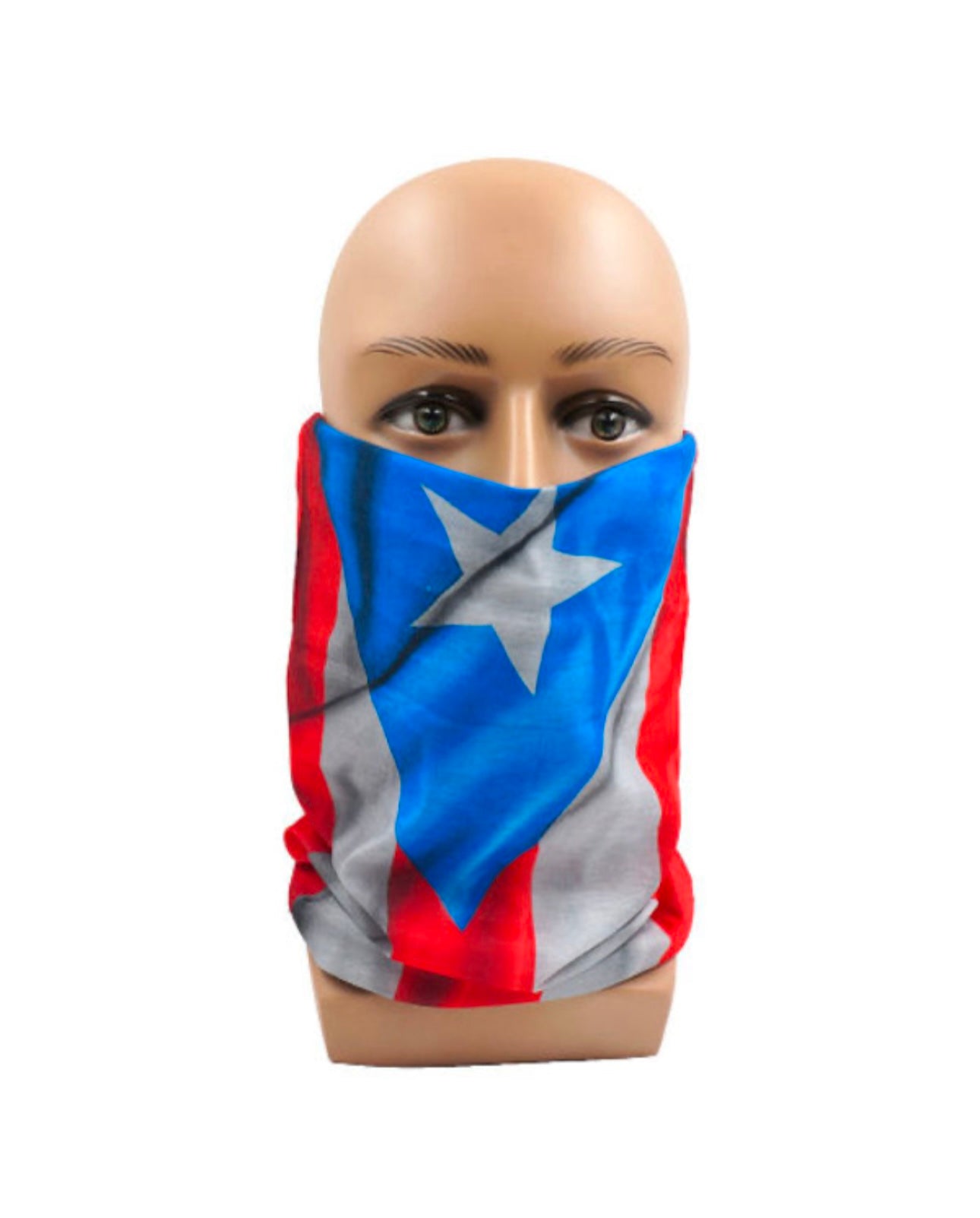 Unisex Puerto Rico Flag Neck Gaiter