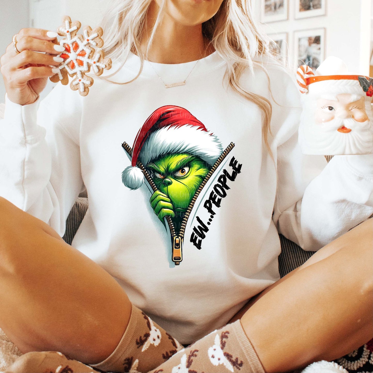 EW...People Grinch Sweatshirt