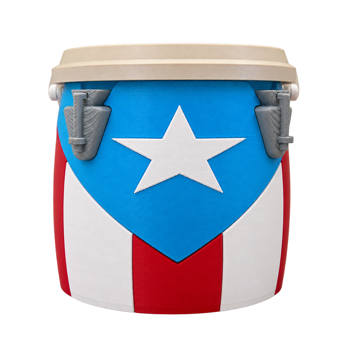 Puerto Rico Mini Bucket β Classic/Black | 4-Inch Collectible