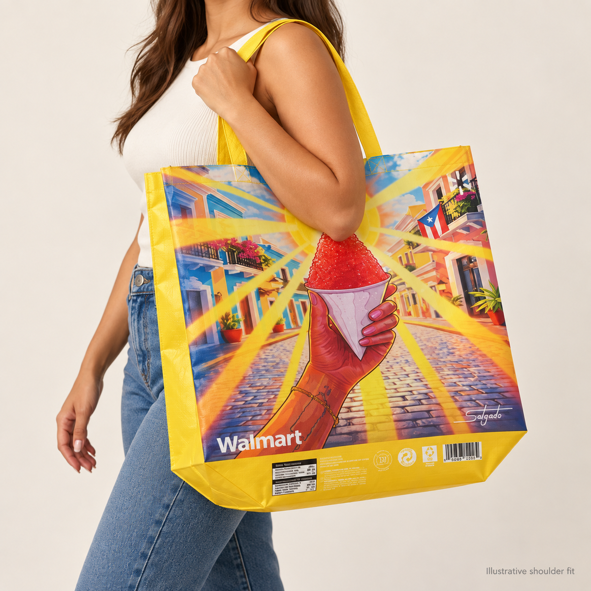 Dulce Paseo | Piragua Reusable Tote Bag