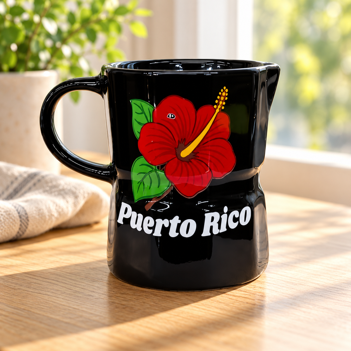 Cafecito de Mi Tierra – Puerto Rico Greca Mug