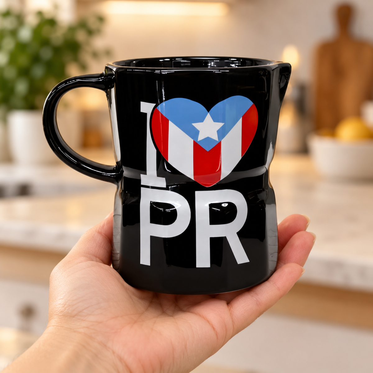 Cafecito de Mi Tierra – Puerto Rico Greca Mug