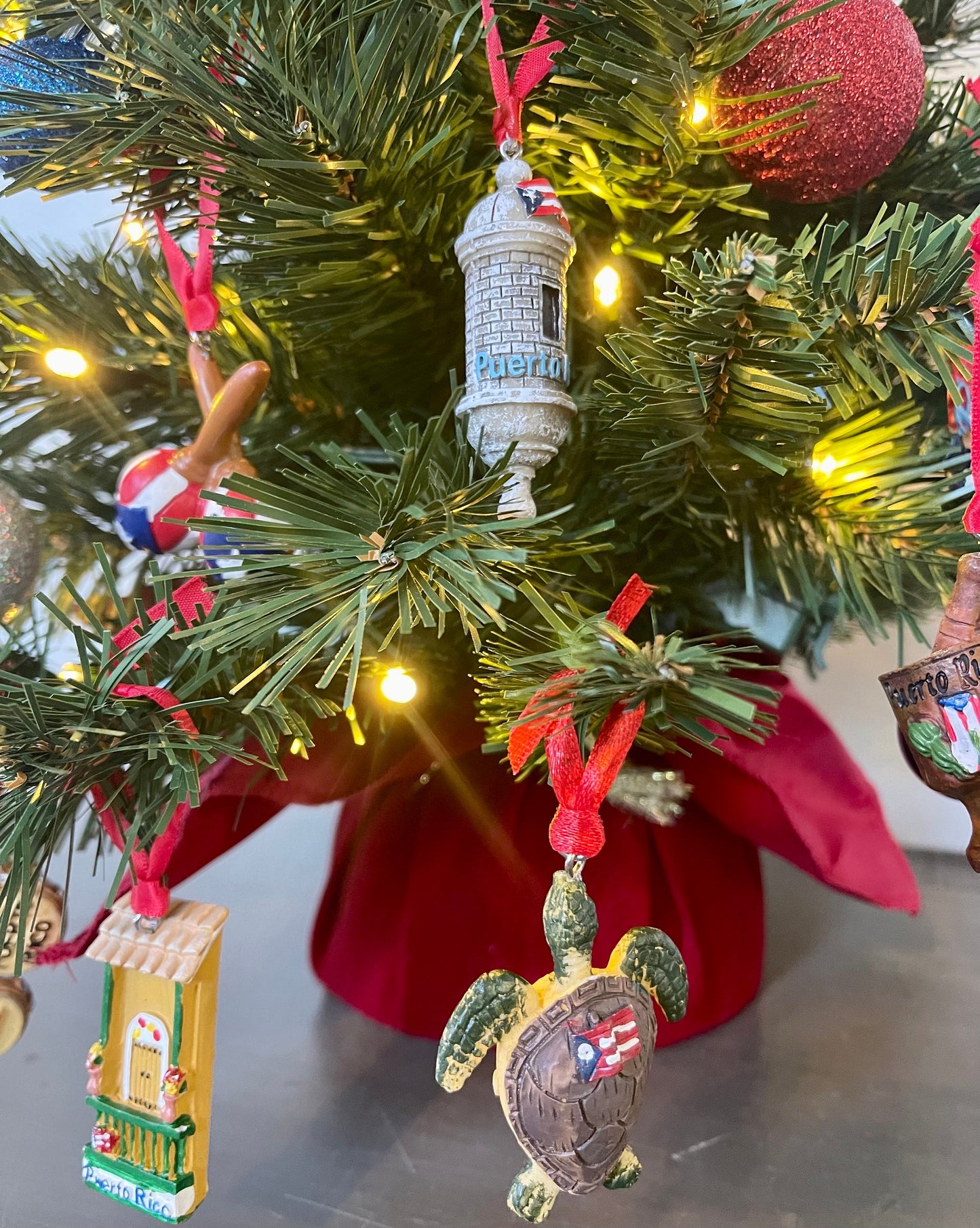 Puerto Rico Christmas Ornaments