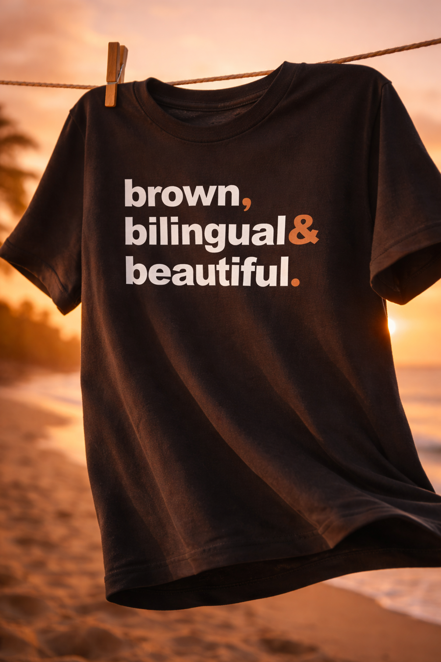 Brown, Bilingual and Beautiful - Unisex T-Shirt