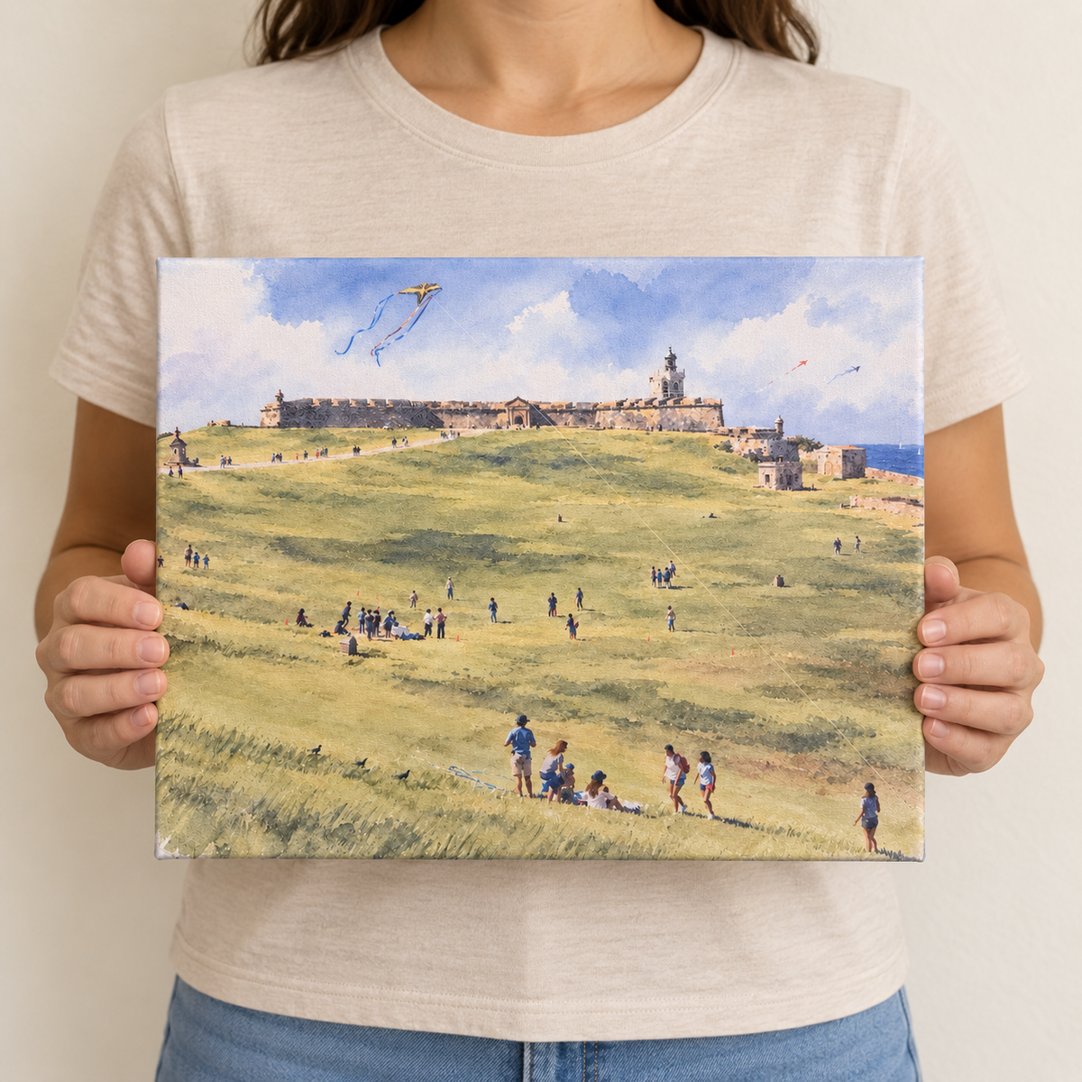 Puerto Rico Canvas Wall Art - 11” x 14”