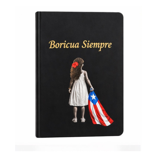 Puerto Rico “Boricua Siempre” Journal  A5 Leather Notebook | Daily Journal