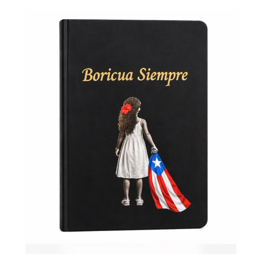 Puerto Rico “Boricua Siempre” Journal  A5 Leather Notebook | Daily Journal