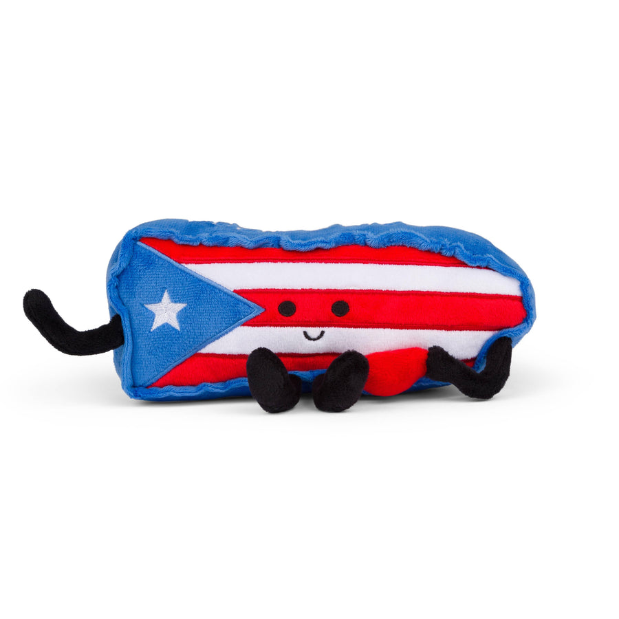 Puerto Rico Stuffed State Plush (7") – Flag & Coquí Symbol