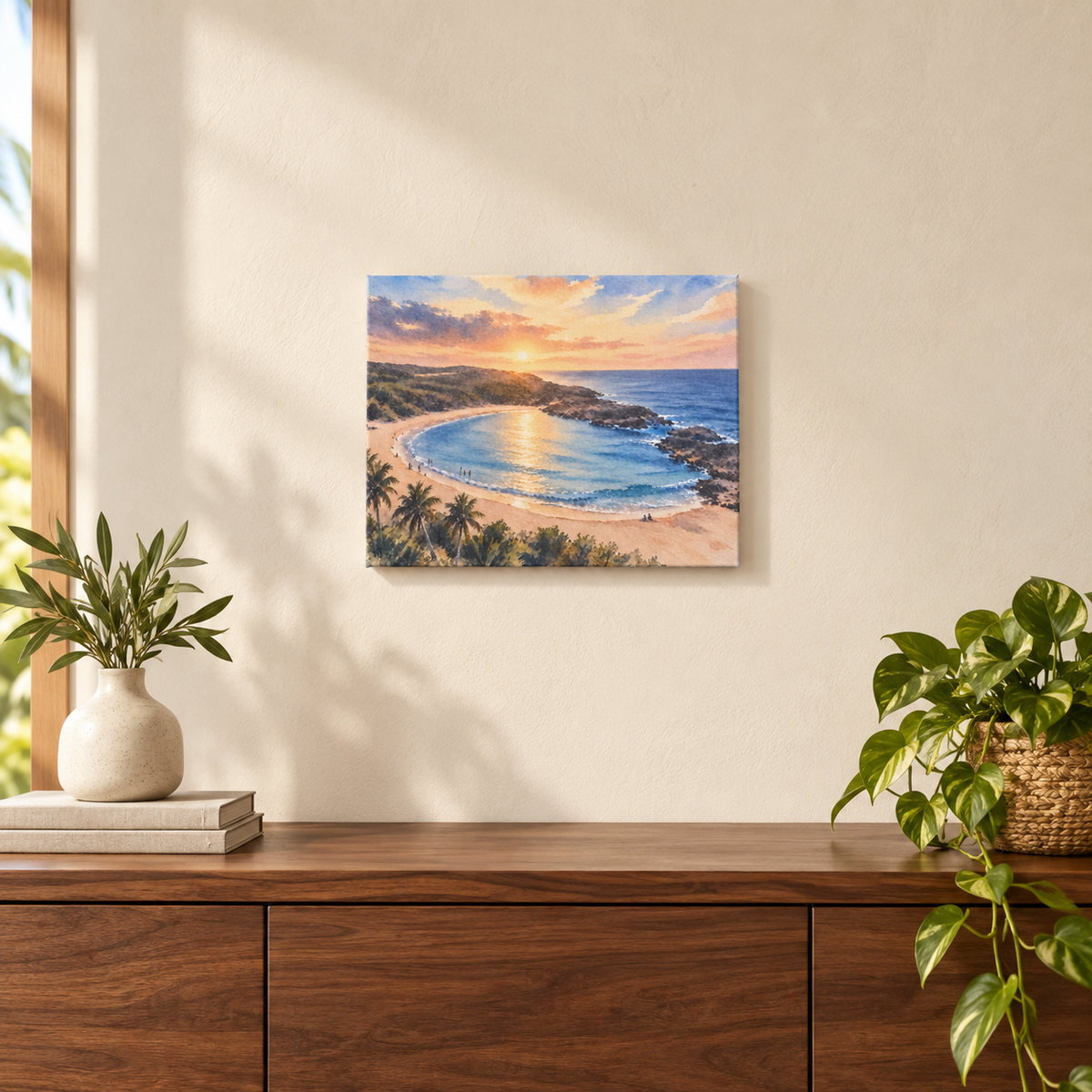 Puerto Rico Canvas Wall Art - 11” x 14”