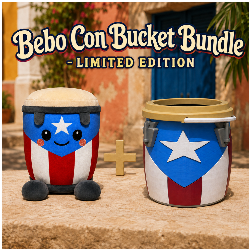 Bebo's Special Edition Conga Bundle — Limited | Collectible Plushie and Bucket  *PREORDER