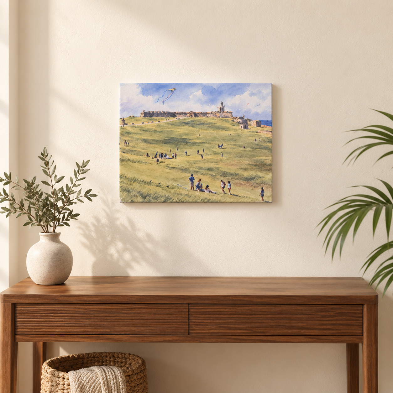 Puerto Rico Canvas Wall Art - 11” x 14”