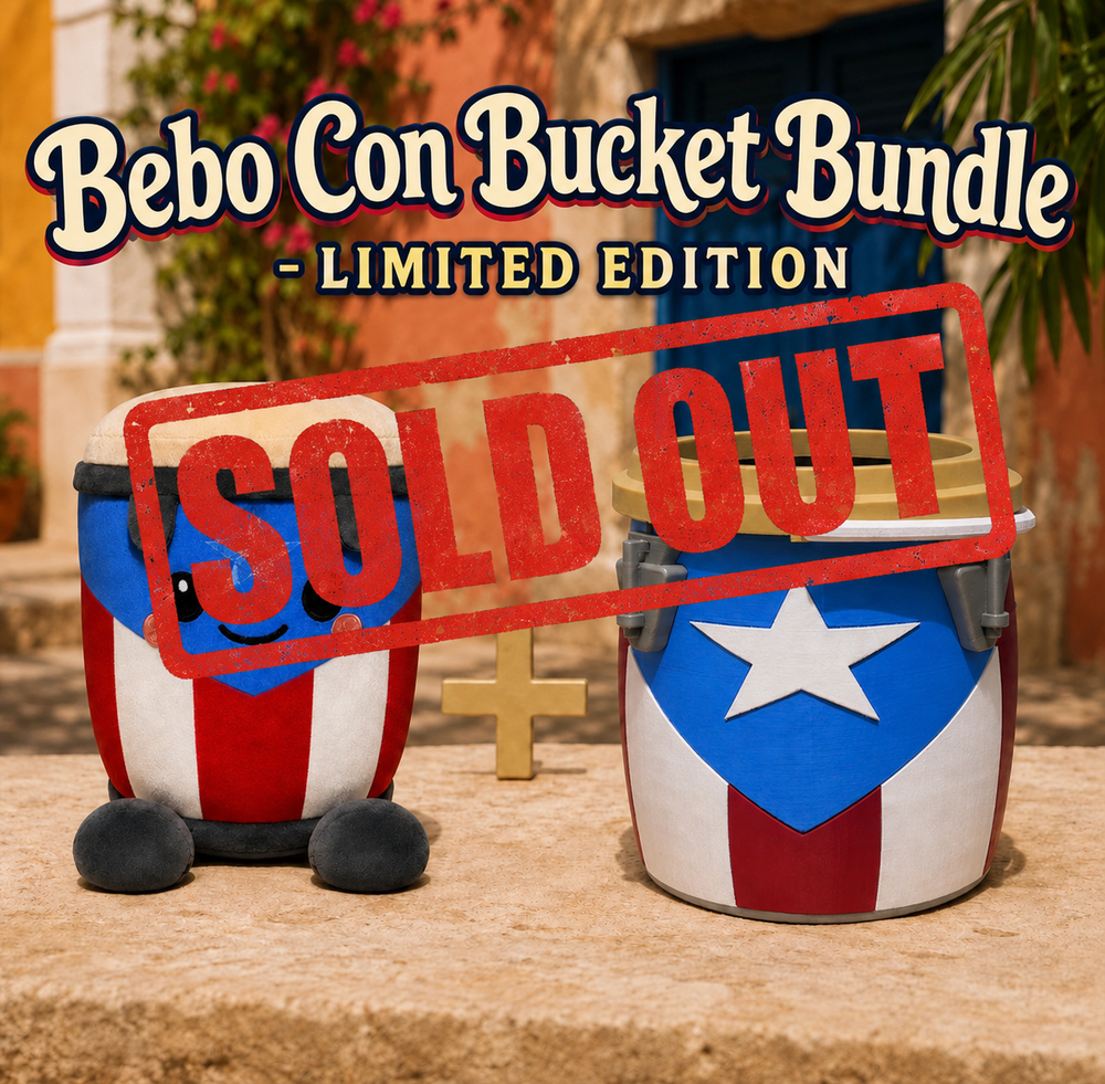 Bebo's Special Edition Conga Bundle — Limited | Collectible Plushie and Bucket  *PREORDER