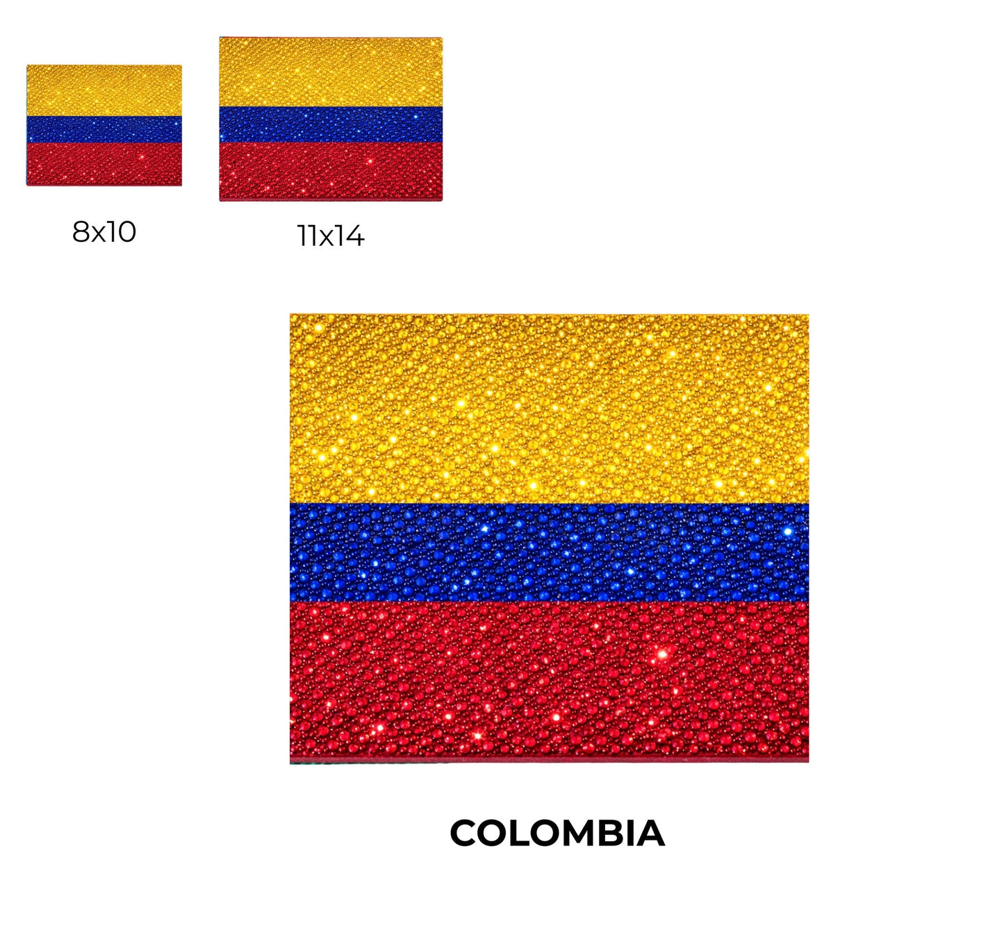 Choose Your Flag | Sparkle Bedazzle Kit | Chema Gema Flag Series