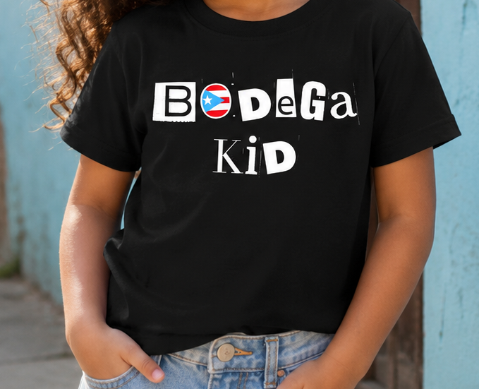 Youth Bodega Kid Shirt - Puerto Rico Boricua Children's Tee