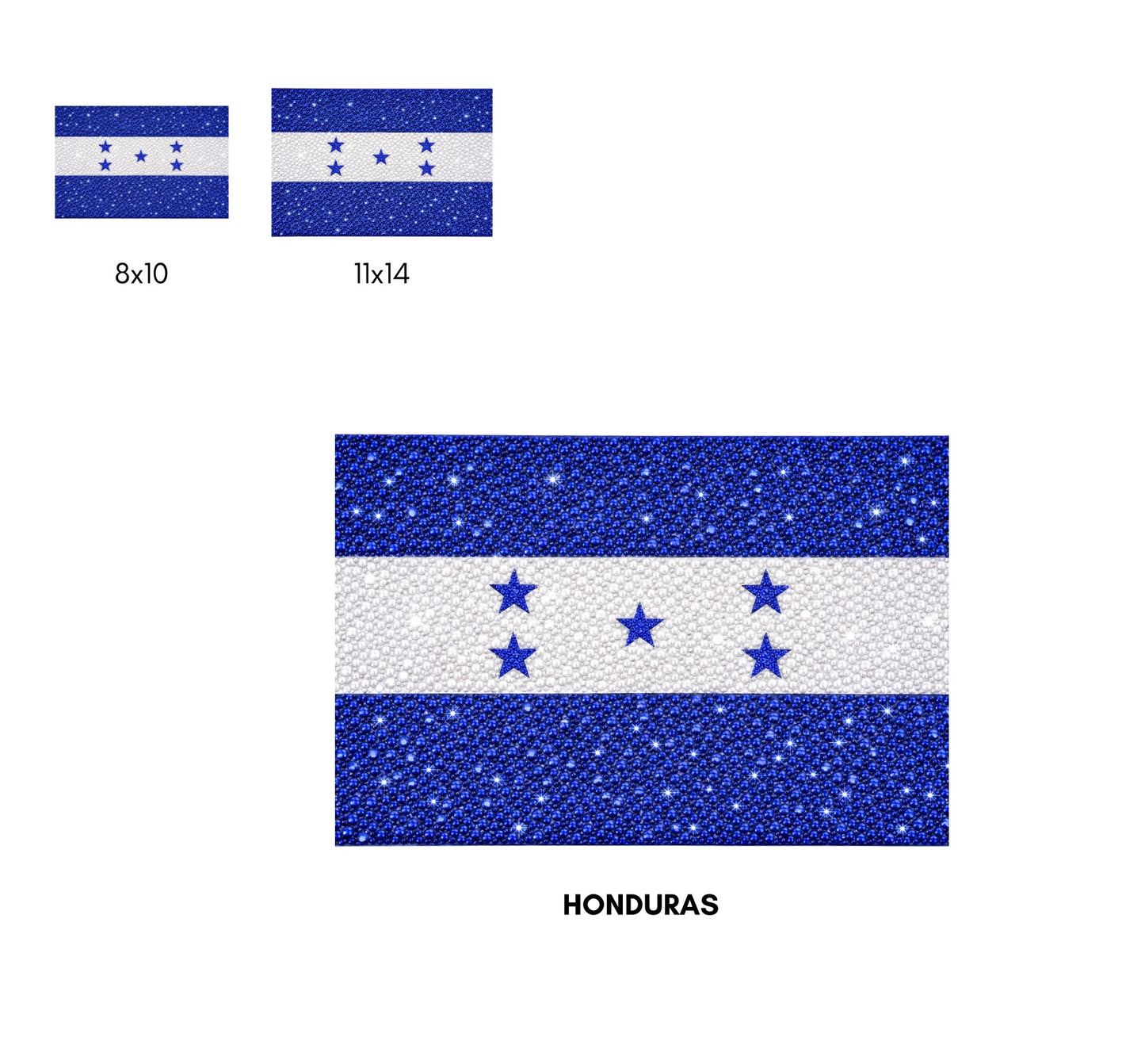 Choose Your Flag | Sparkle Bedazzle Kit | Chema Gema Flag Series