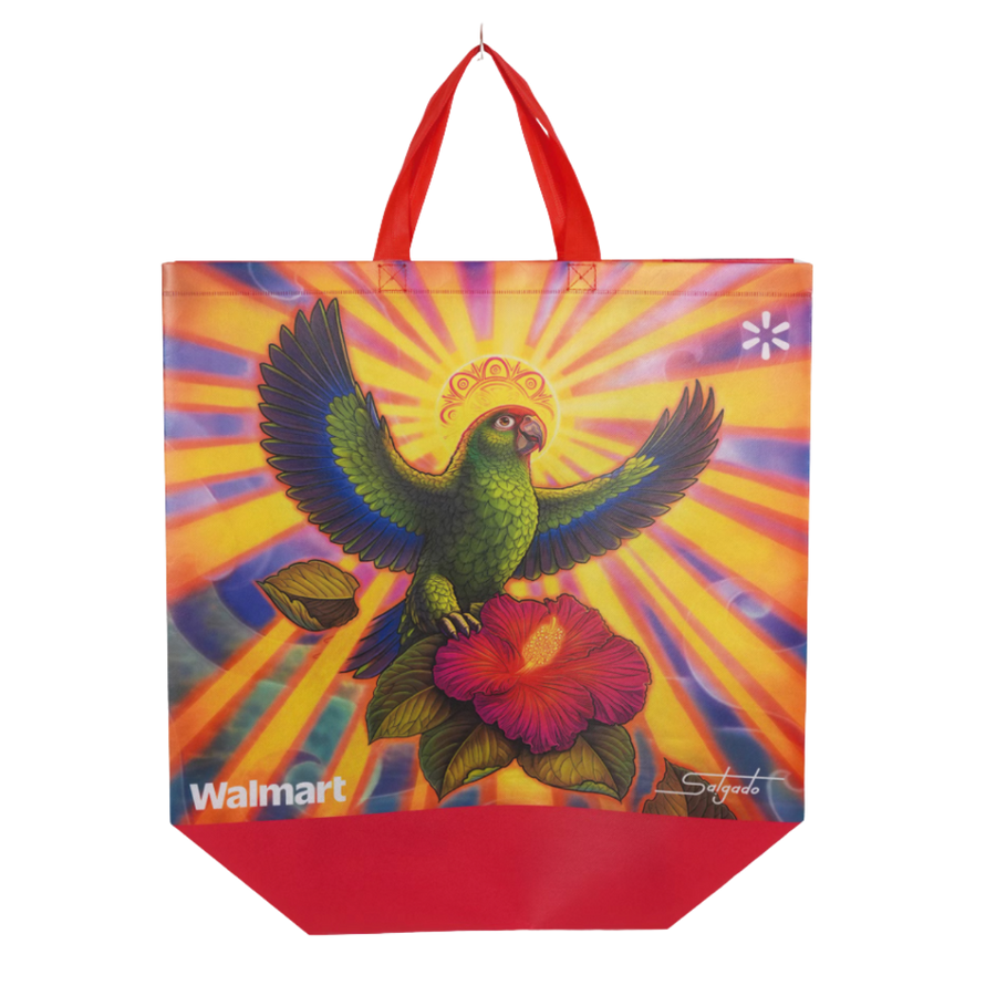 Alas de Borinquen | Cotorra Reusable Tote Bag