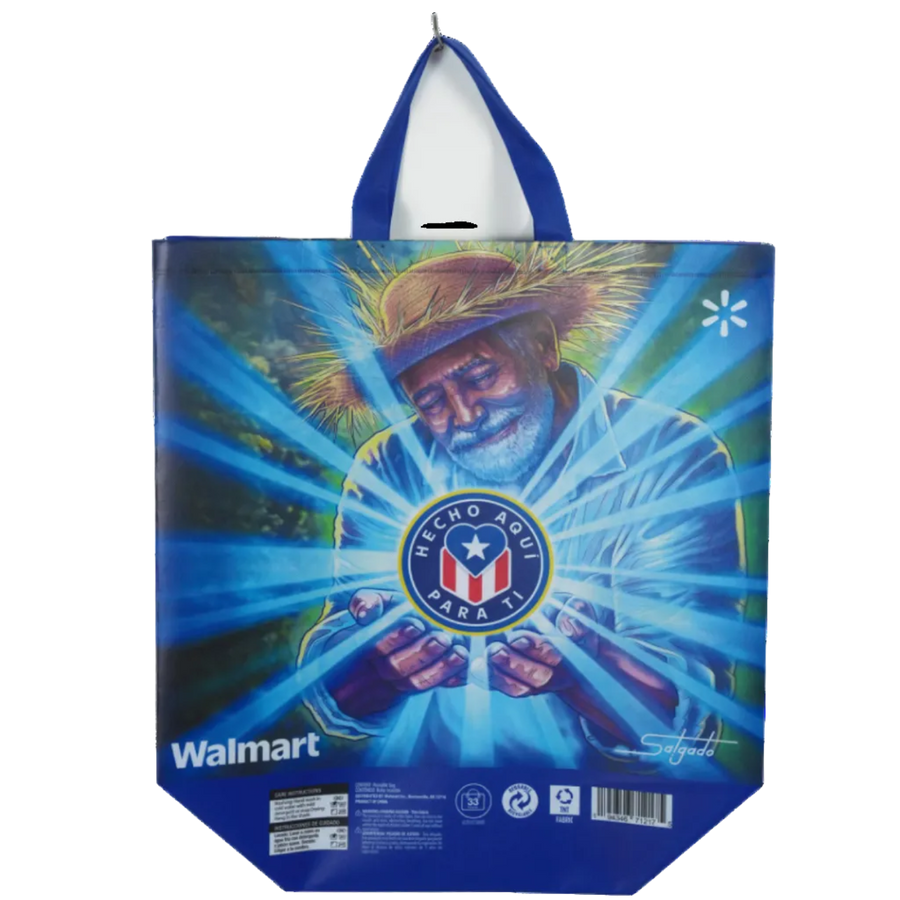 Raíces de Mi Tierra | Jíbaro Reusable Tote Bag