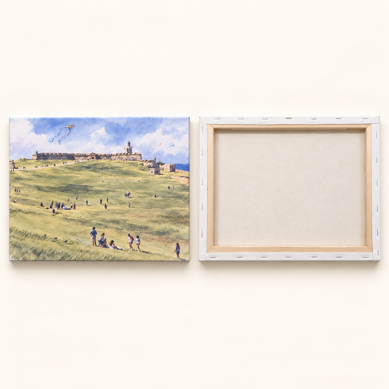 Puerto Rico Canvas Wall Art - 11” x 14”