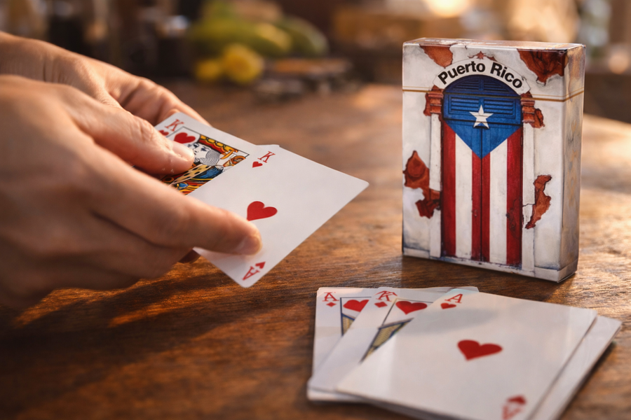 Puerto Rico Old San Juan Door Playing Cards