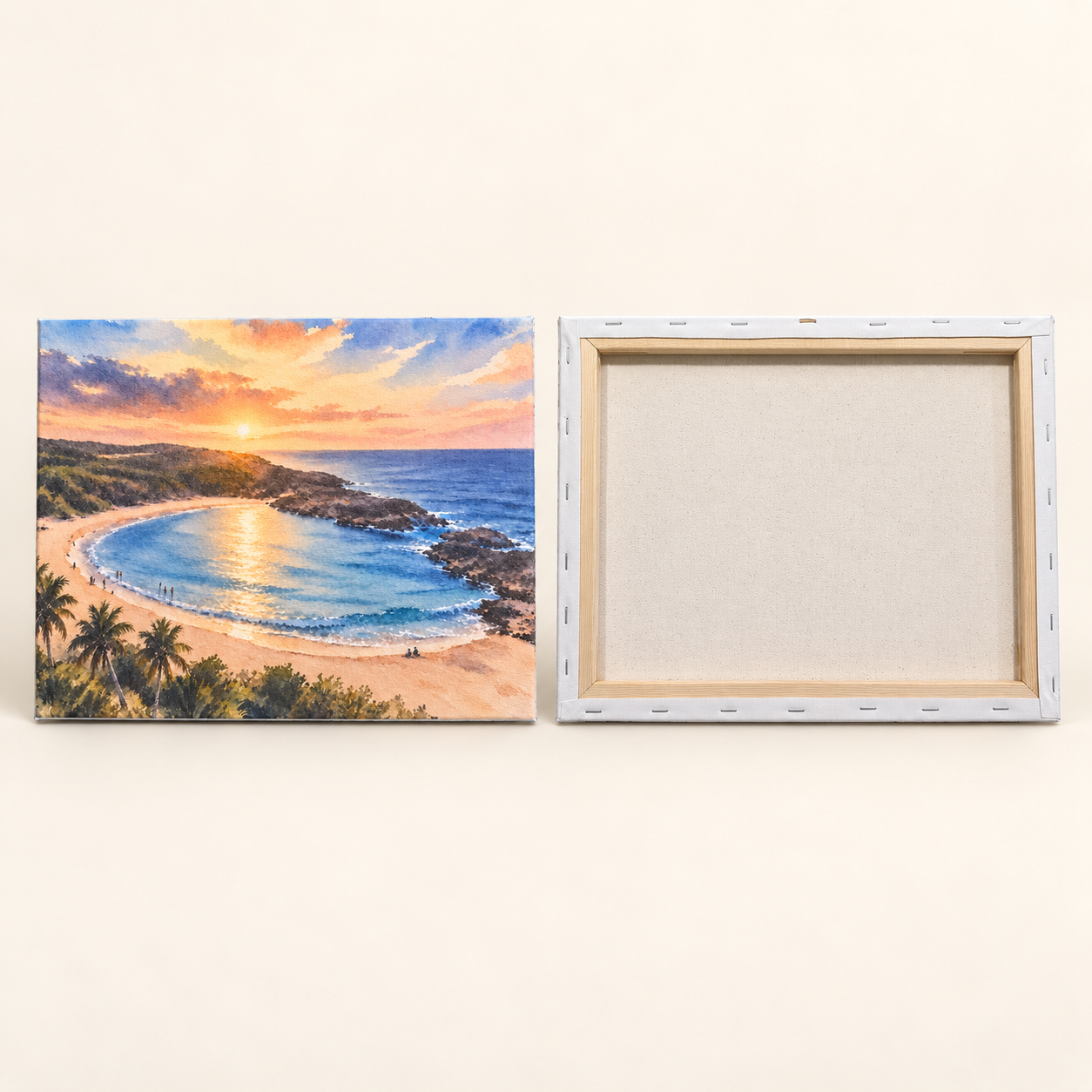 Puerto Rico Canvas Wall Art - 11” x 14”
