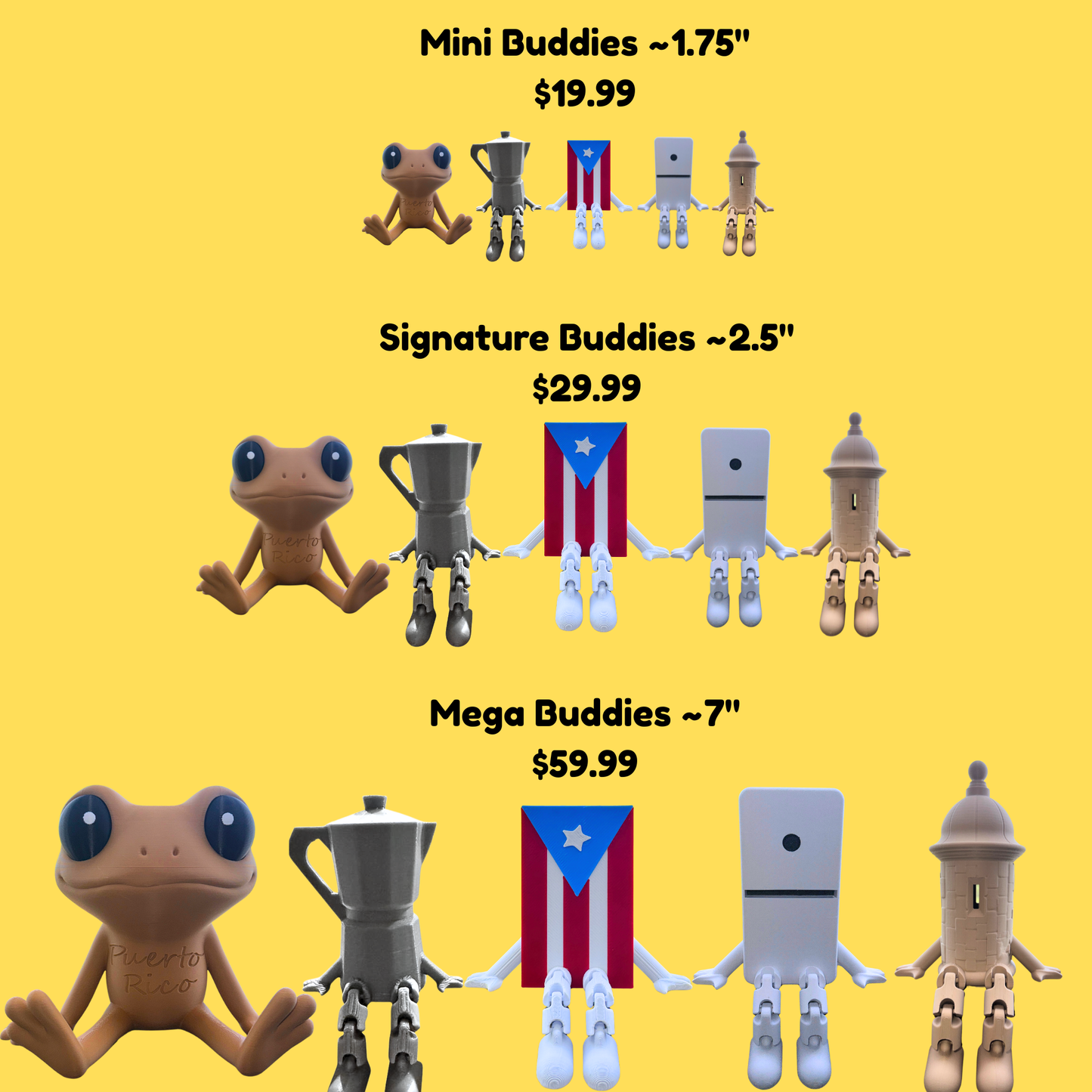 Paquetes de amigos puertorriqueños
