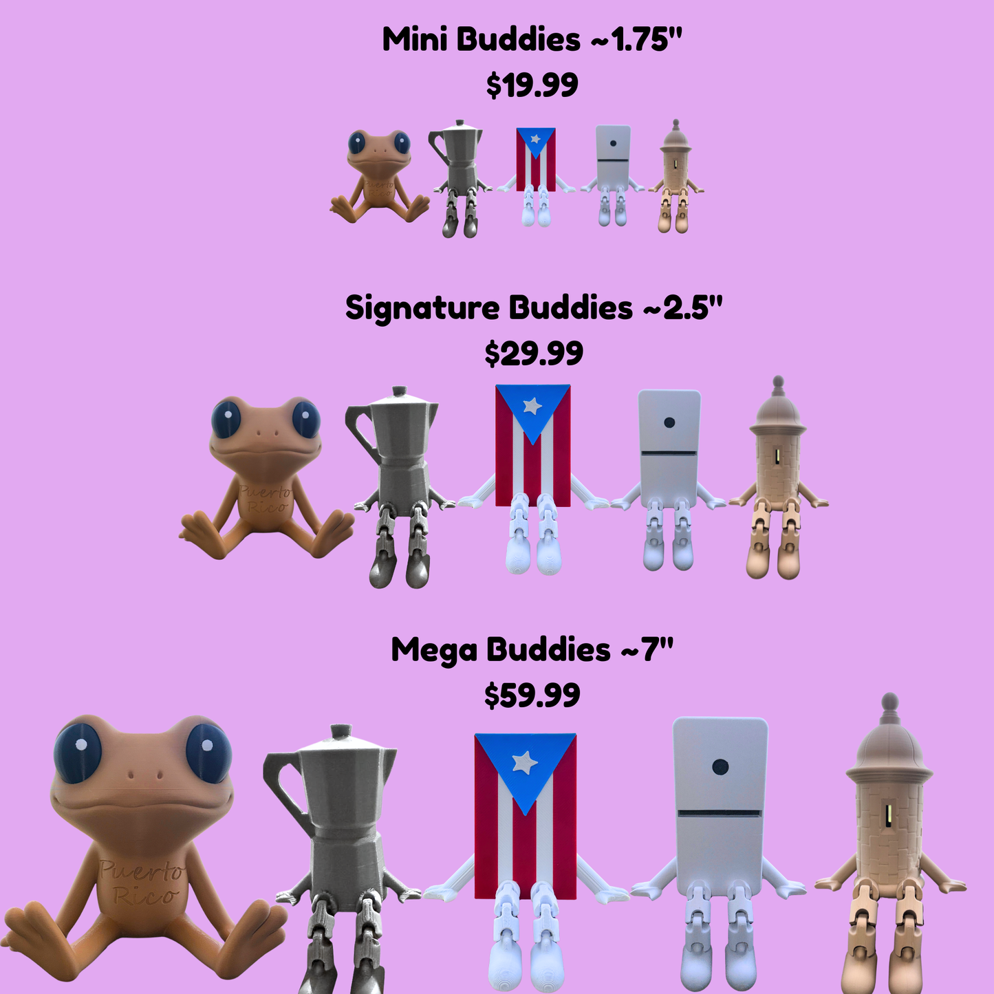 Paquetes de amigos puertorriqueños