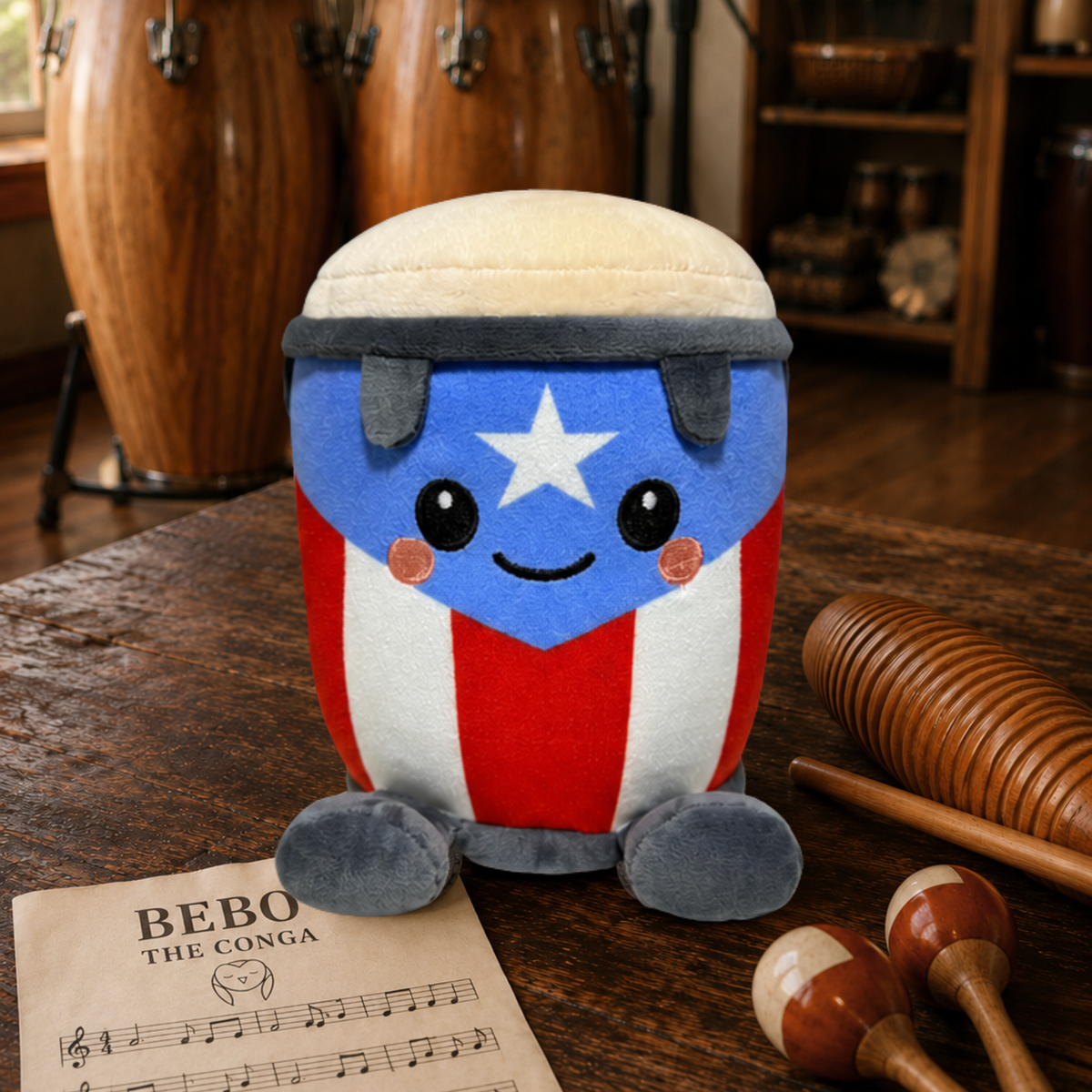 Bebo the Conga™ | Collectible Plushie | Island Series