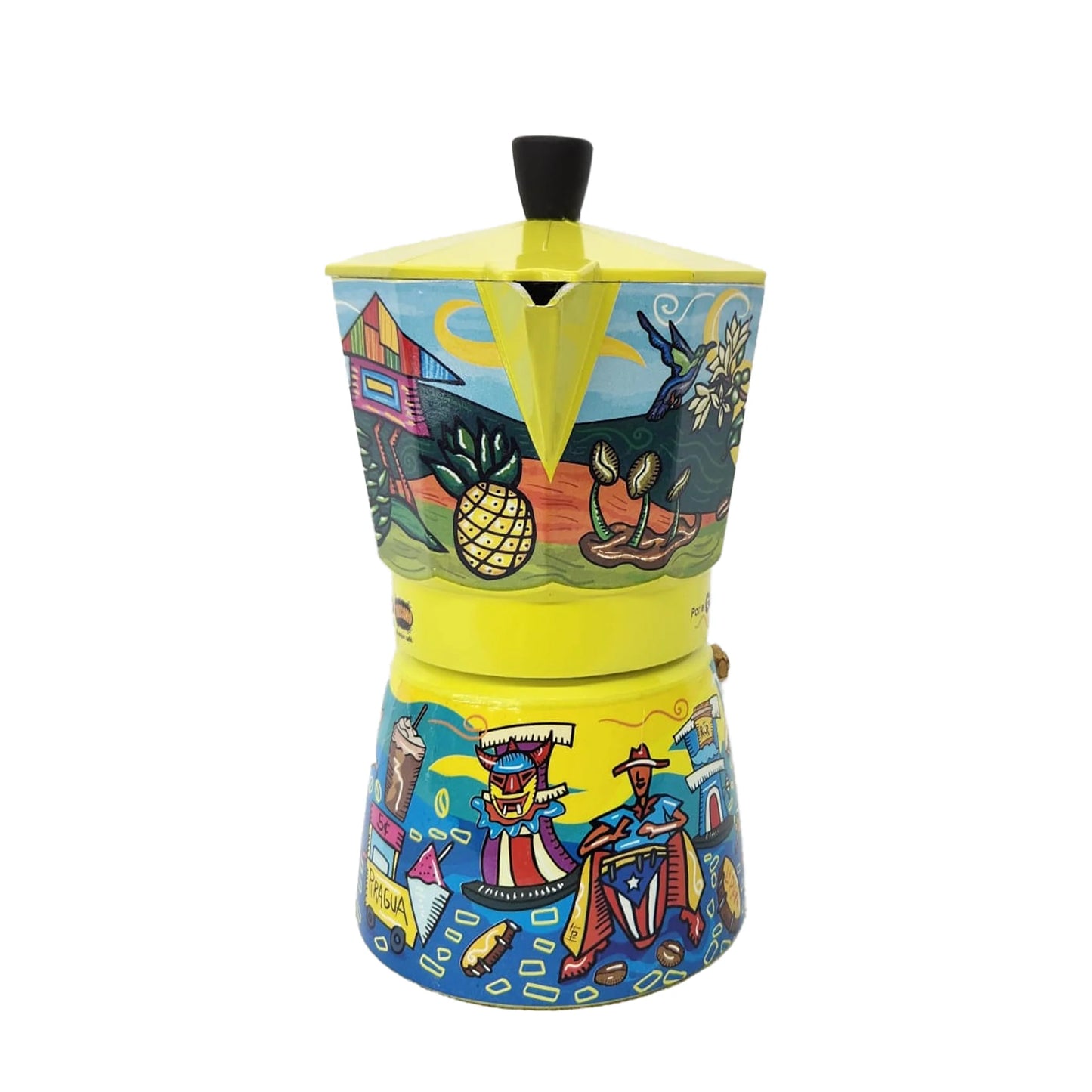 Yaucono - Coffee Pot (Greca) & a FREE 8 oz Yaucono Coffee - Limited Edition