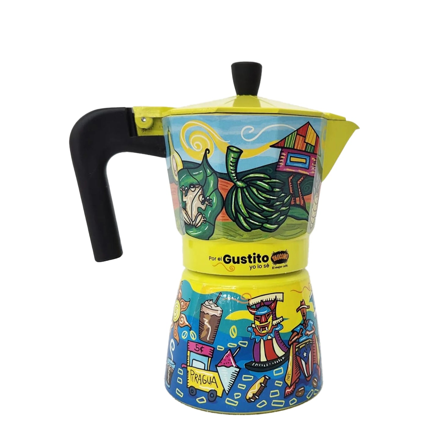 Yaucono - Coffee Pot (Greca) & a FREE 8 oz Yaucono Coffee - Limited Edition