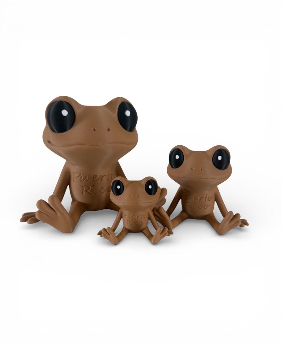 Coquí Buddy Puerto Rico Frog Collectible 🐸 Baby, Classic or Buddy | Adopt One or Best Friends