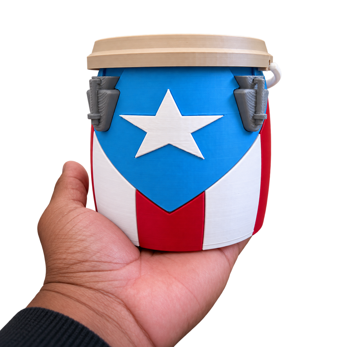 Puerto Rico Mini Bucket - 4 Inch