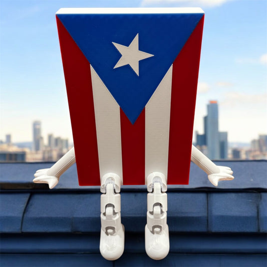 Puerto Rico Flag Buddy - 3 sizes