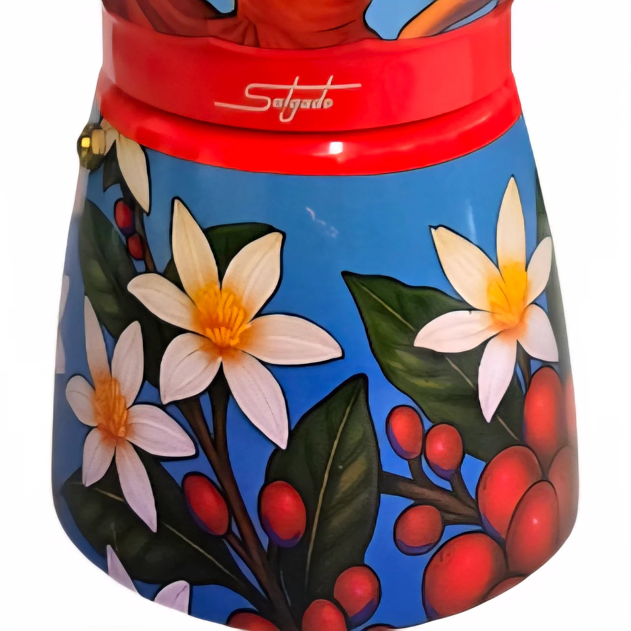 Cocina Criolla 12 Cups Moka Pots (Greca) - "Los Bailadores" by Juan Salgado