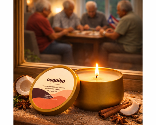Coquito Candle