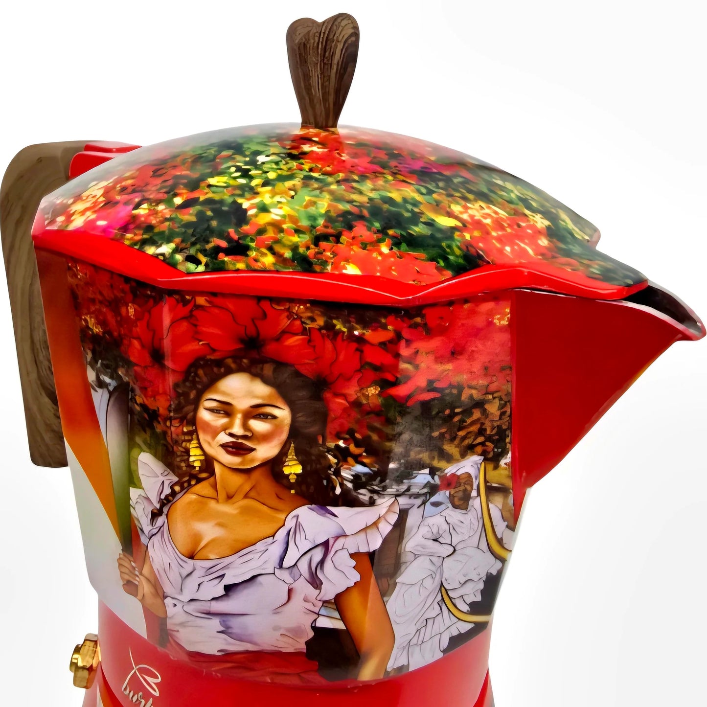 Angelique "La Burbu" Limited Edition - Coffee Pot (Greca)