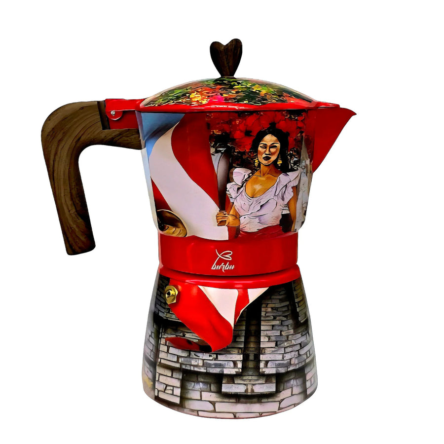 Angelique "La Burbu" Limited Edition - Coffee Pot (Greca)