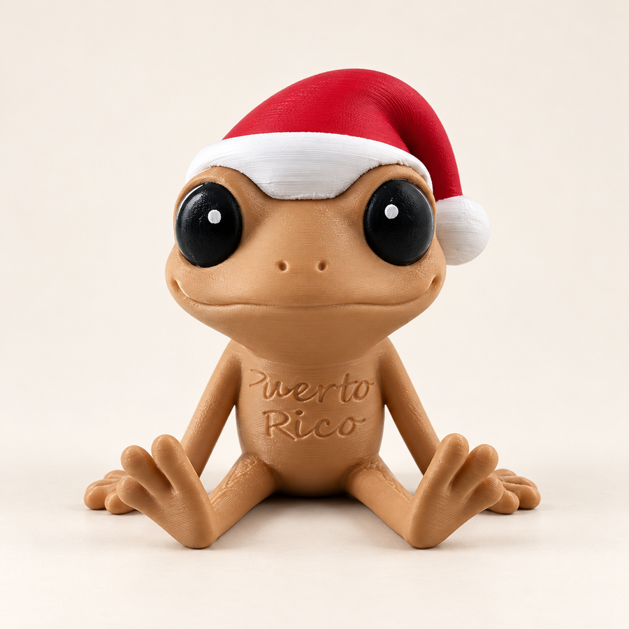 Santa Coquí - Puerto Rican Desk Buddy