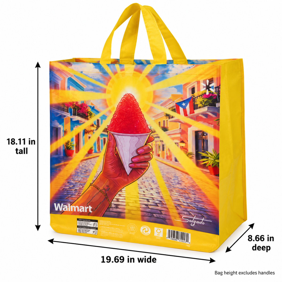 Dulce Paseo | Piragua Reusable Tote Bag