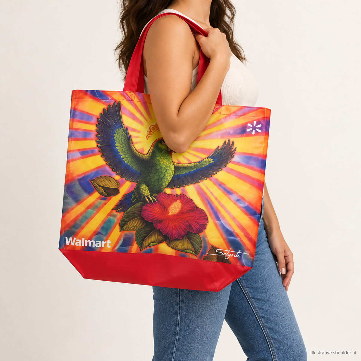 Alas de Borinquen | Cotorra Reusable Tote Bag