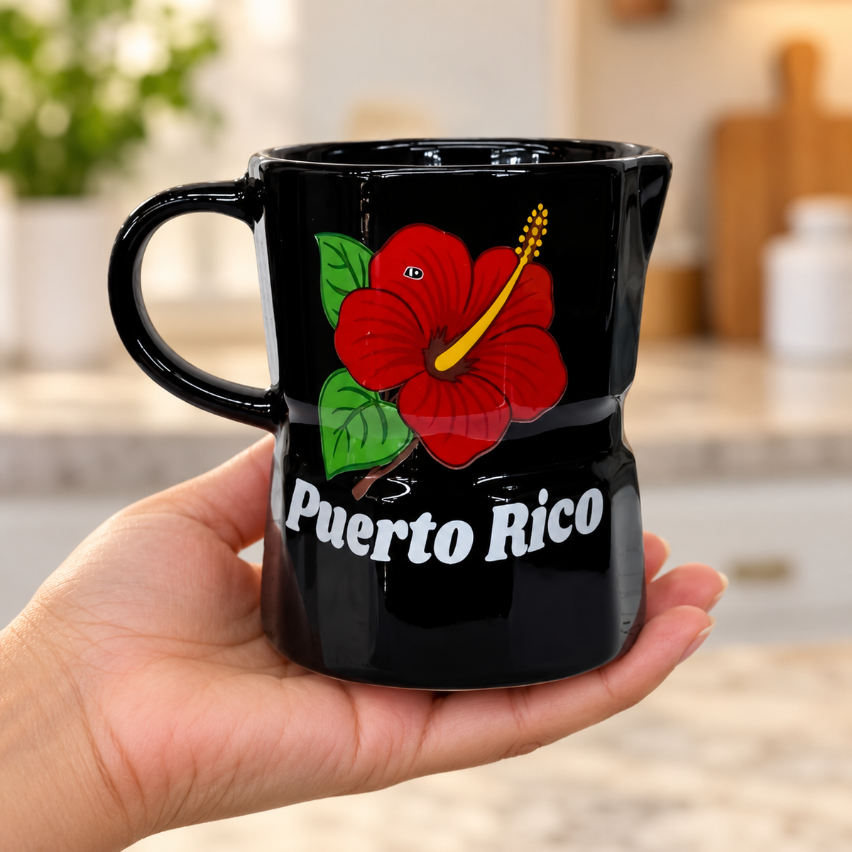 Cafecito de Mi Tierra – Puerto Rico Greca Mug