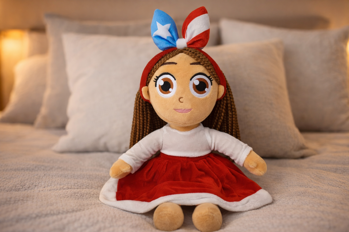 Puerto Rican Plush Doll