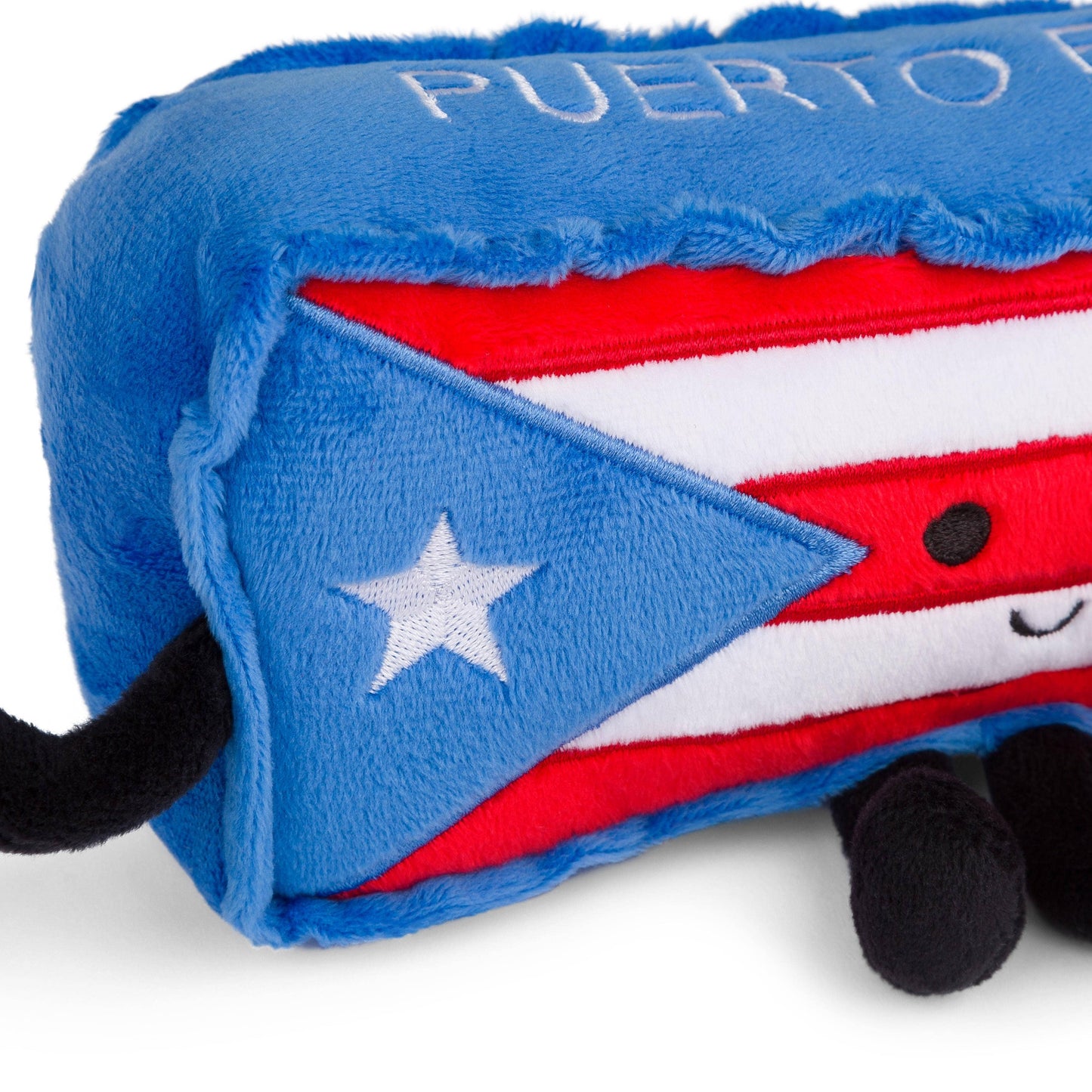 Puerto Rico Stuffed State Plush (7") – Flag & Coquí Symbol