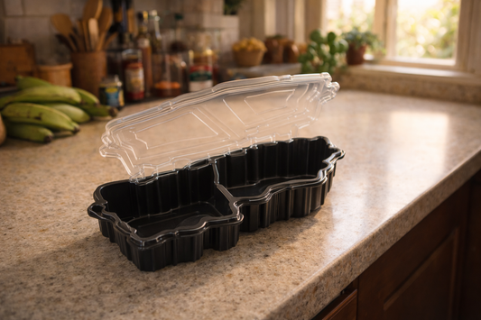 Puerto Rico Shaped Storage Container