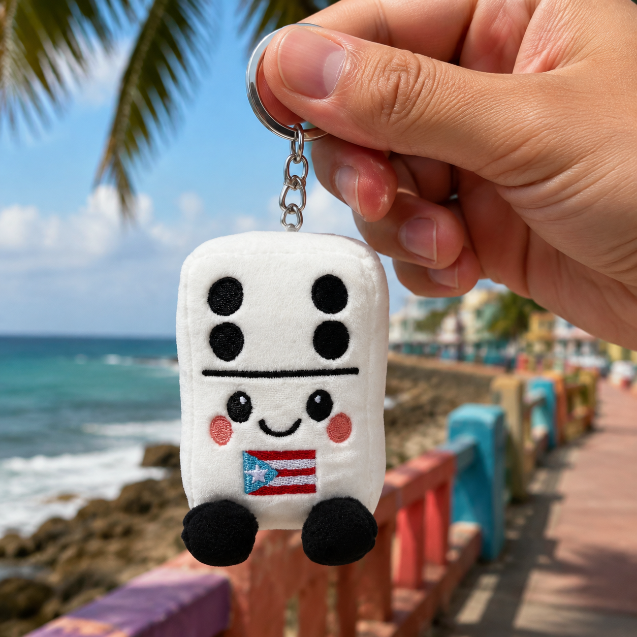 Domi the Domino™ Keychain | Collectible Charm